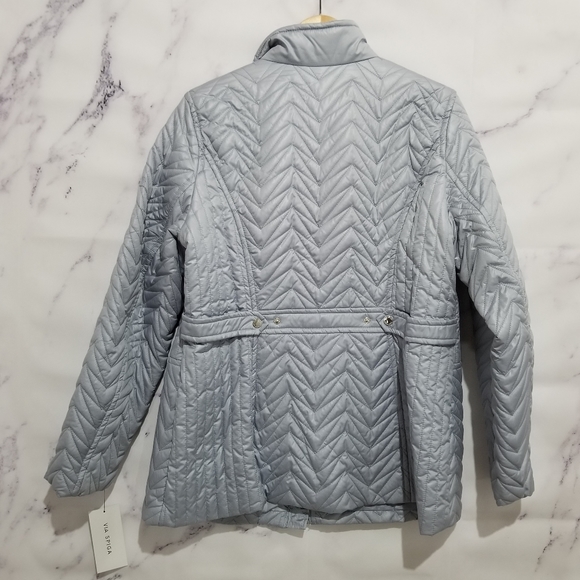 VIA SPIGA Lightweight Quilted Jacket - Picture 7 of 10